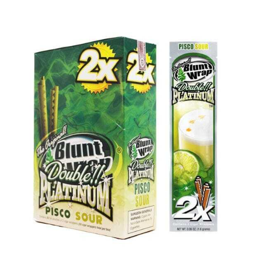 Double Platinum Blunt Wraps (Pisco Sour)