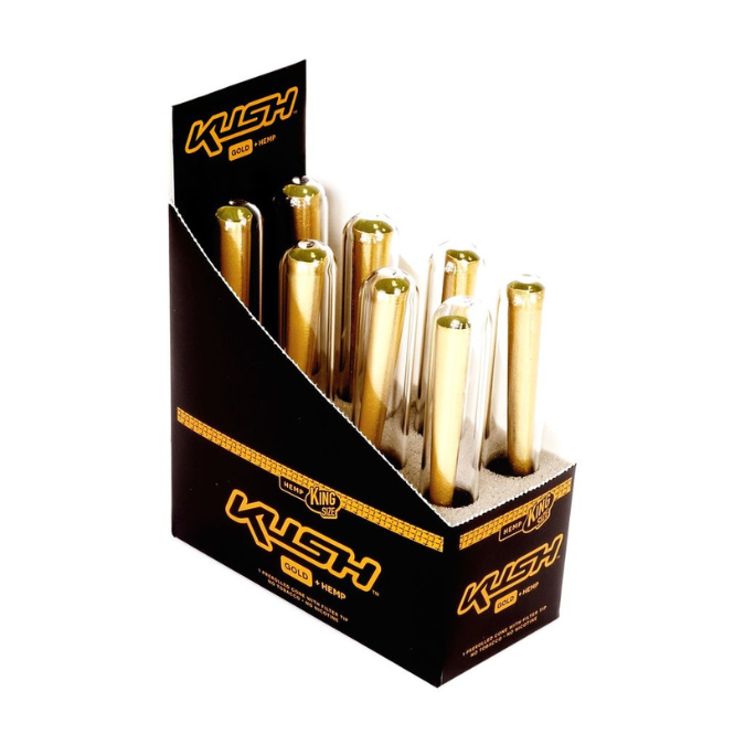KUSH Gold + Hemp King Size (Pre Rolled Cone)