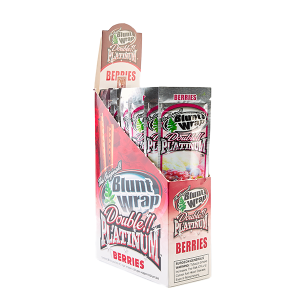 Double Platinum Blunt Wraps (Berries)