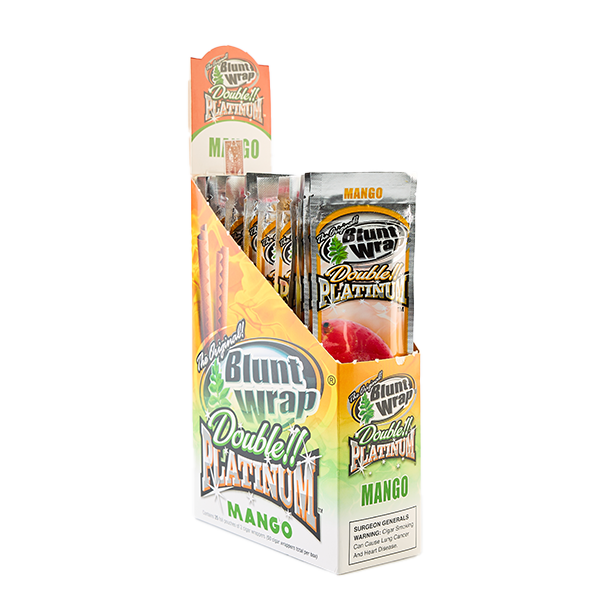 Double Platinum Blunt Wraps (Mango)