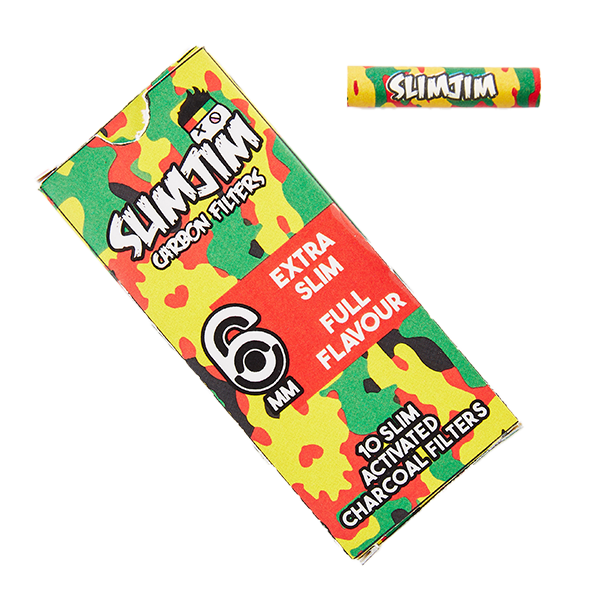 Slimjim - Camo Carbon Filters (Pack of 10)