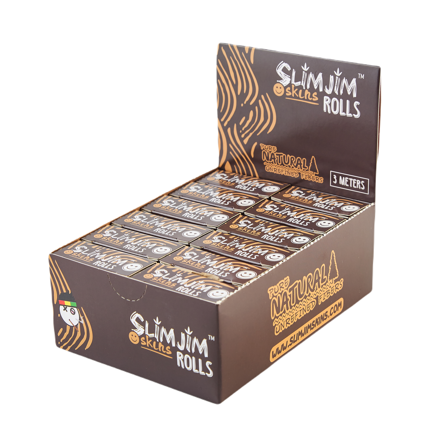 Slimjim Brown Rolls (3 M)