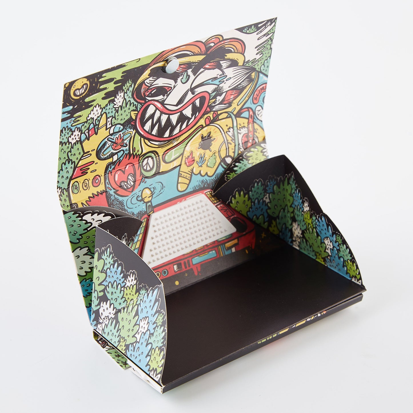 Slimjim X What The Yak - Rolling Paper + Tips & Grinder + Tray Pack