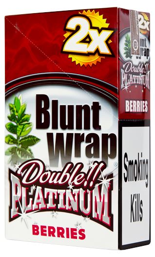 Double Platinum Blunt Wraps (Berries) Paraphernalia Double Platinum