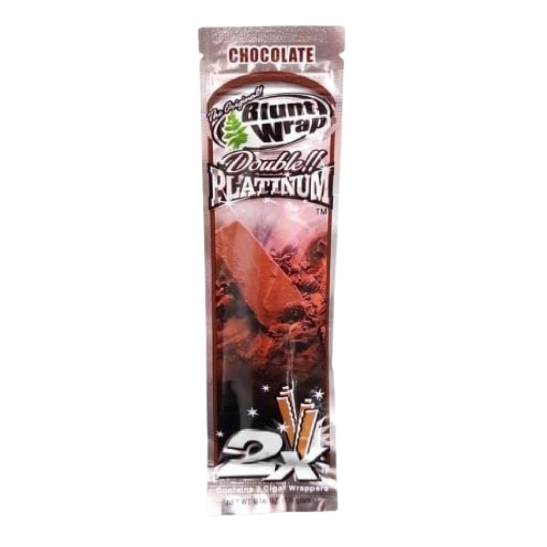 Double Platinum Blunt Wraps (Chocolate) Paraphernalia Double Platinum