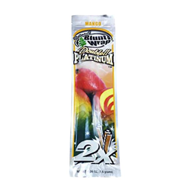 Double Platinum Blunt Wraps (Mango) Paraphernalia Double Platinum