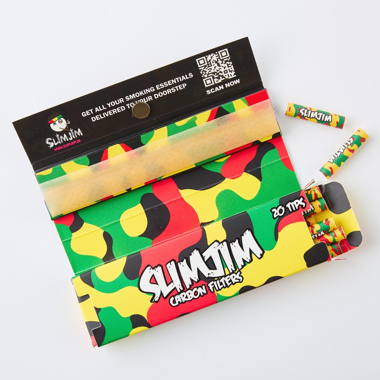 Buy Slimjim - Carbon Double Duty Pack Paper | Slimjim India